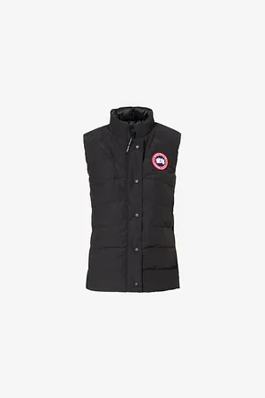 Canada Goose Womens Freestyle Padded Slim-Fit Shell-Down Gilet Xs