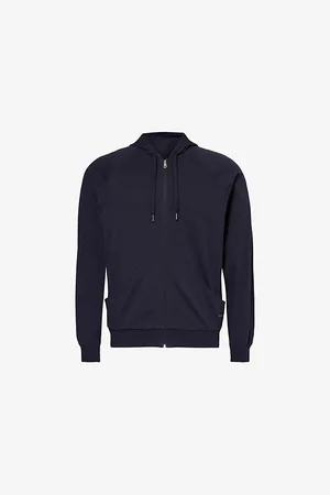 Paul Smith Mens Two-Slip-Pockets Regular-Fit Cotton-Jersey Hoody M