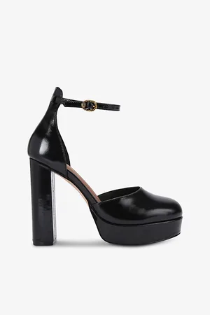 Kurt Geiger Womens Shoreditch Platform-Heel Leather Courts Eur 40 / 7 Uk Women