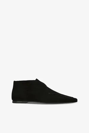 Totême Womens The Desert Suede Ankle Boots Eur 38/5 Uk Women