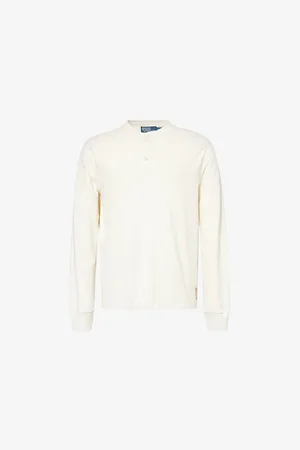 Ralph Lauren Mens Arctic 9/15 Logo-Patch Cotton Jumper S