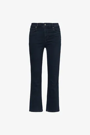 Frame Womens Le High Skinny Organic-Cotton Blend Stretch-Denim Jeans 25