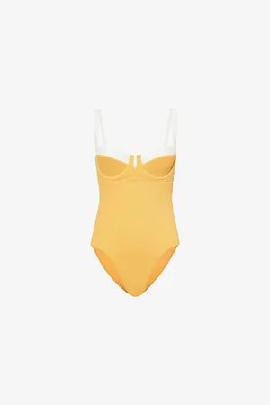 Monday Swimwear Womens Clovelly Sweetheart-Neck Swimsuit 14