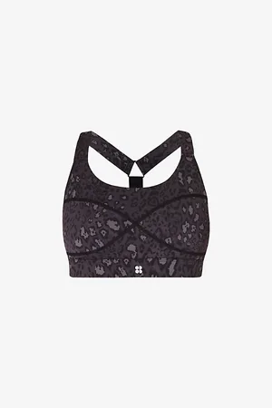 Sweaty Betty Womens Power Medium-Impact Stretch-Woven Sports Bra M