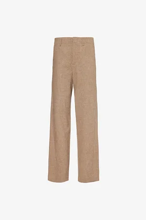 RAG&BONE Womens Shea Regular-Fit Straight-Leg Wool-Blend Trousers 8