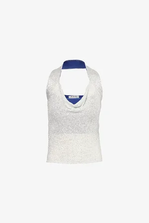 PH5 Womens Elektra Halterneck Knitted Top Xs