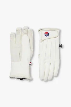 Fusalp Womens Glacier Brand-Patch Stretch-Woven Gloves 7
