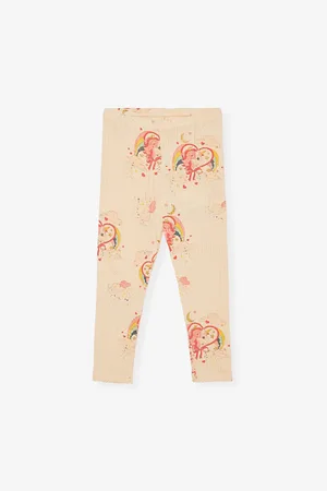 Konges Sløjd Unicorn-Print Cotton Leggings 0-18 Months 0-1 Months