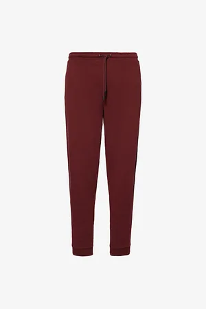 DEREK ROSE Mens Quinn 1 Tapered-Leg Cotton-Blend Jersey Jogging Bottoms S