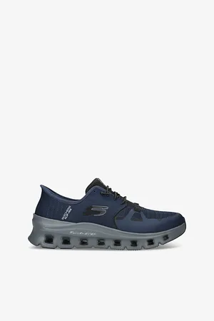 Skechers Mens Glide-Step Pro Stretch-Lace Woven Low-Top Trainers Eur 40 / 6 Uk Men