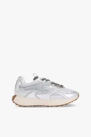 Kurt Geiger Womens Lavish Branded Mesh Low-Top Trainers Eur 37 / 4 Uk Women
