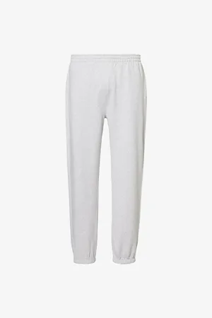 Represent Mens Brand-Embroidery Straight-Leg Relaxed-Fit Cotton-Jersey Jogging Bottoms Xs