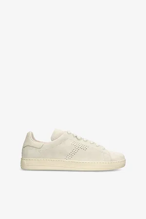 Tom Ford Mens Warwick Suede Low-Top Trainers Eur 42 / 8 Uk Men