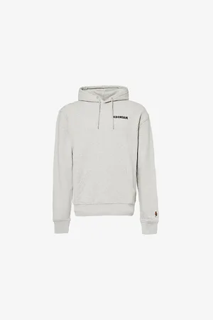 ICECREAM Mens Brand-Print Kangaroo-Pocket Cotton-Jersey Hoody S