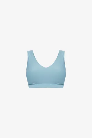 Chantelle Womens Soft V-Neck Stretch-Woven Bralette M/L