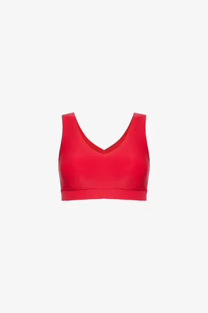 Chantelle Womens Soft V-Neck Stretch-Woven Bralette Xs/S