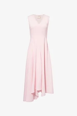 Roksanda Womens Miral Sleeveless Woven-Blend Maxi Dress 8