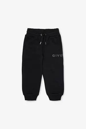 Givenchy Brand-Print Cotton-Blend Jogging Bottoms 4-12+ Years 6 Years
