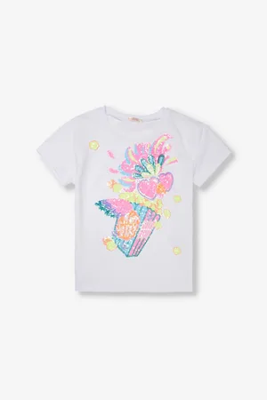 Billieblush Sequin-Embellished Short-Sleeve Cotton-Jersey T-Shirt 2-12 Years 2 Years