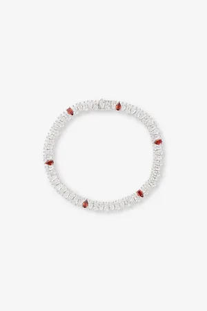Hatton Labs Mens Drop 925 Sterling Silver Bracelet 8In
