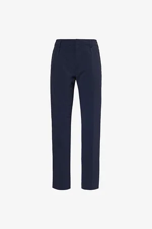 Paul Smith Mens Straight-Leg Slim-Fit Stretch Nylon Trousers 30