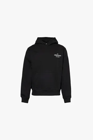 Daily paper Mens Overlooked Graphic-Print Cotton Hoody S