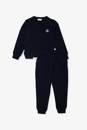 Moncler Logo-Patch Stretch-Cotton Tracksuit Set 4-10 Years 6 Years