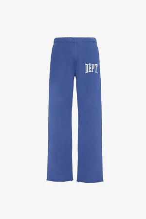 GALLERY DEPT. Mens Two-Slip-Pockets Straight-Leg Relaxed-Fit Cotton-Jersey Jogging Bottoms S