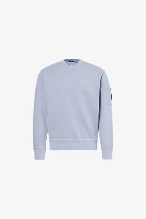 C.P. Company Mens Crewneck Long-Sleeve Cotton-Jersey Sweatshirt Xl