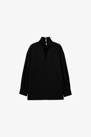 Joseph Womens Rivoli Silk Crepe De Chine Blouse 6