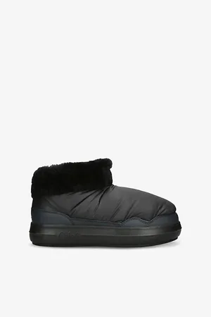 Chloé Womens Polar Shearling-Lined Nylon Ankle Boots Eur 36 / 3 Uk Women