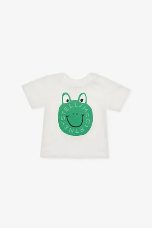 Stella McCartney Frog-Print Round-Neck Cotton T-Shirt 9 Months