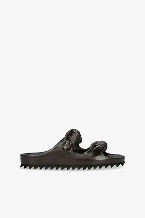Officine creative Womens Pelagie 021 Twist-Knot Leather Sandals Eur 38/5 Uk Women
