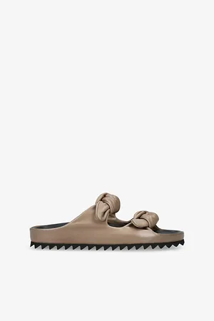 Officine creative Womens Pelagie 021 Twist-Knot Leather Sandals Eur 36 / 3 Uk Women