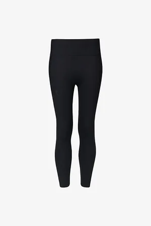 On Running Womens Studio 7/8 Brand-Print Stretch-Woven Leggings Xs
