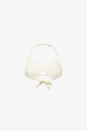 Monday Swimwear Womens Bronte Tortoiseshell-Ring Bikini Top 6