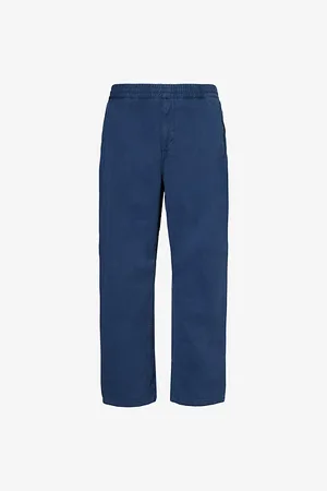 Carhartt Mens Flint Straight-Leg Regular-Fit Cotton Trousers L