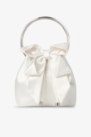 Jimmy Choo Womens Bon Bon Mini Satin Top-Handle Bag 1 Size