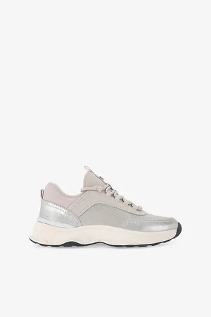 Carvela Womens Swift Runner Leather Low-Top Trainers Eur 36 / 3 Uk Women