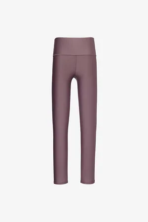 alo Womens 7/8 Airlift High-Rise Slim-Leg Stretch-Woven Leggings S