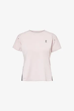 On Running Womens Performance Short-Sleeve Stretch-Woven Top M