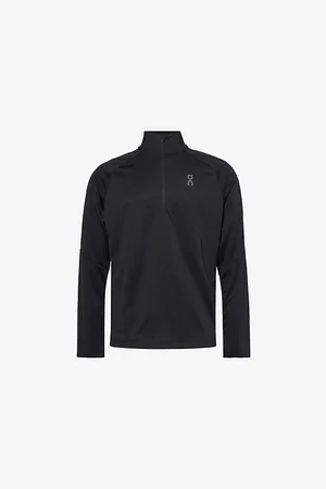 On Running Mens Climate Funnel-Neck Woven Sweatshirt S