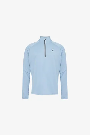 On Running Mens Climate Funnel-Neck Woven Sweatshirt S