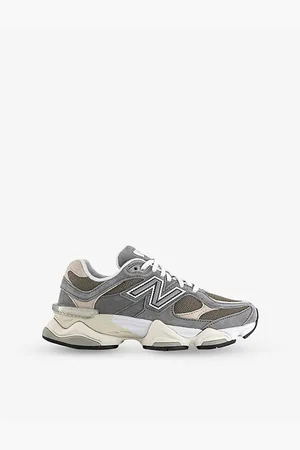 New Balance Mens 9060 Panelled Low-Top Suede Trainers 7