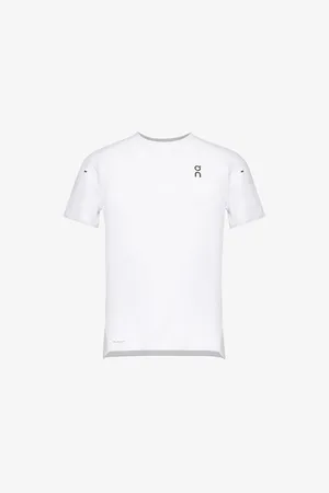 On Running Mens Performance-T Sweat-Wicking Stretch-Woven T-Shirt S