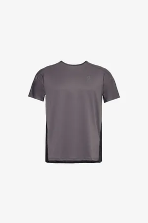 On Running Mens Performance-T Sweat-Wicking Stretch-Woven T-Shirt S