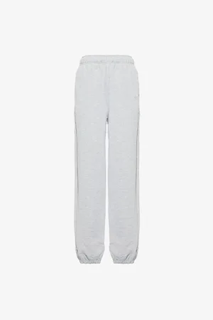 alo Womens Accolade 3D-Logo Straight-Leg Cotton-Blend Jersey Jogging Bottoms Xs