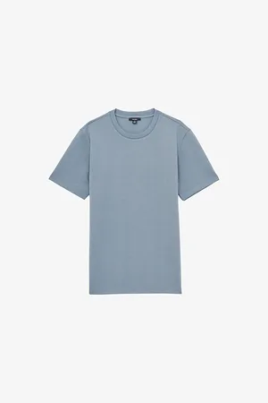 Reiss Mens Bradley Crewneck Stretch-Jersey T-Shirt S