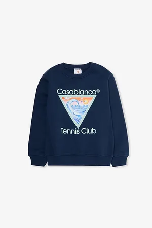 Casablanca Tennis Club Brand-Print Cotton-Jersey Sweatshirt 5-14 Years 13-14 Years