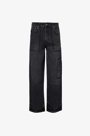 Represent Mens R3 Drive Straight-Leg Denim Jeans 30